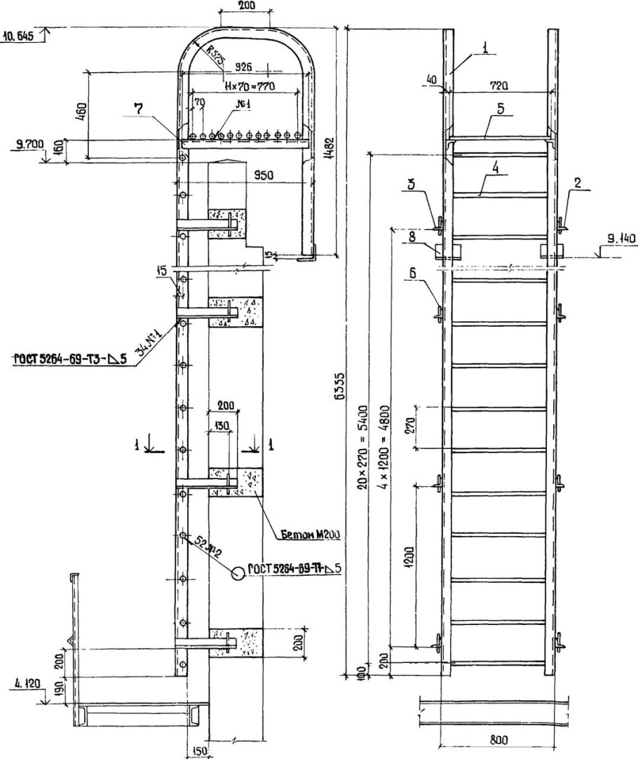 Лестница для бассейна чертеж Автокад