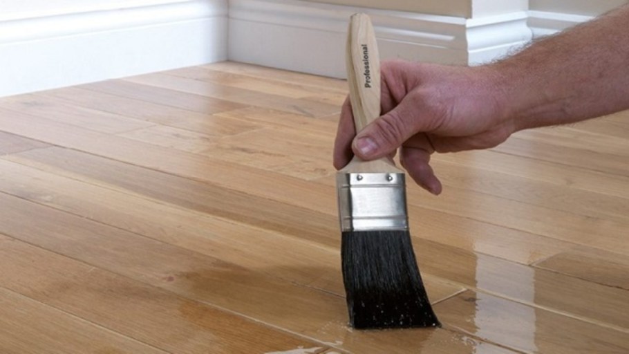 Лакировка паркета