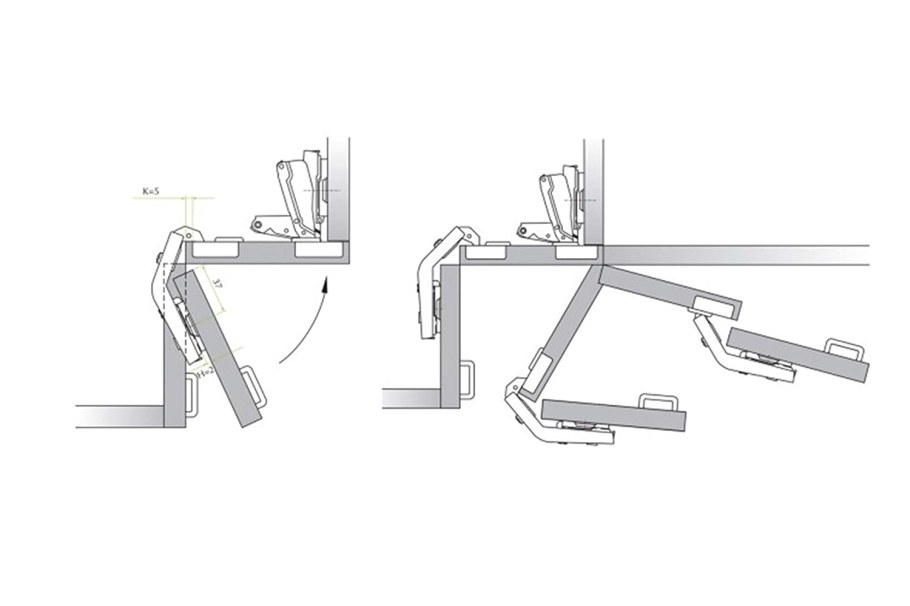 Петля ФГВ карусельная 135 гр.