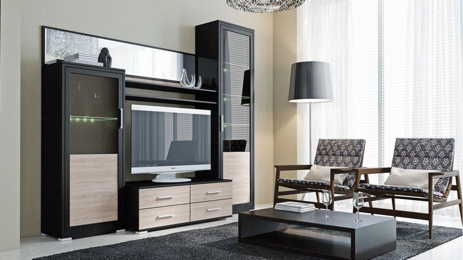 Николь стенка венге+дуб