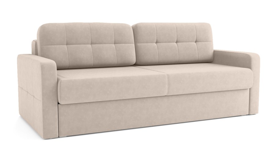 Прямой диван Loko Серджио Casanova Lilac с узким подлокотником