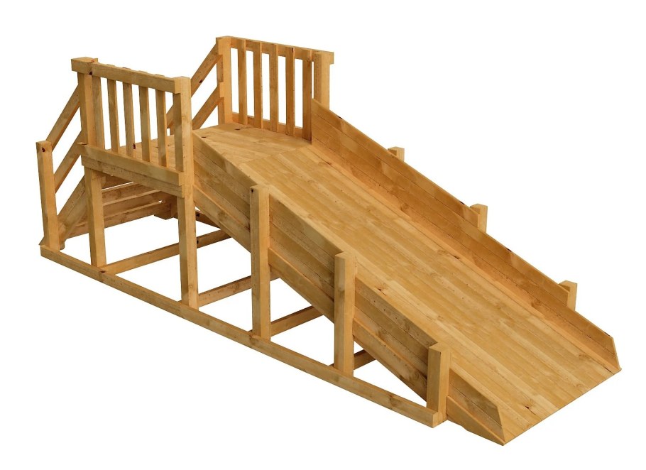 Зимняя горка Урал