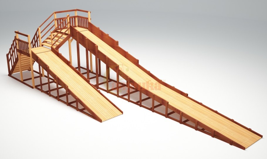 Зимняя горка Савушка 7