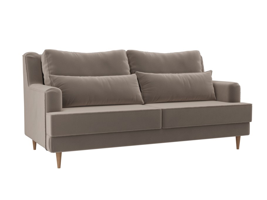 Джерси диван с оттоманкой