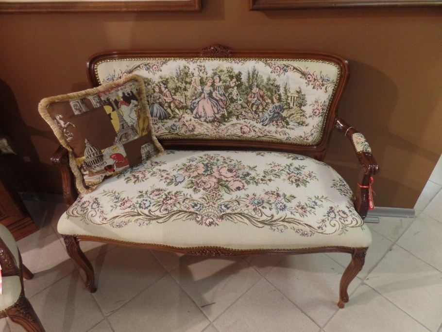 Диван Yareli Brown фиолетовый