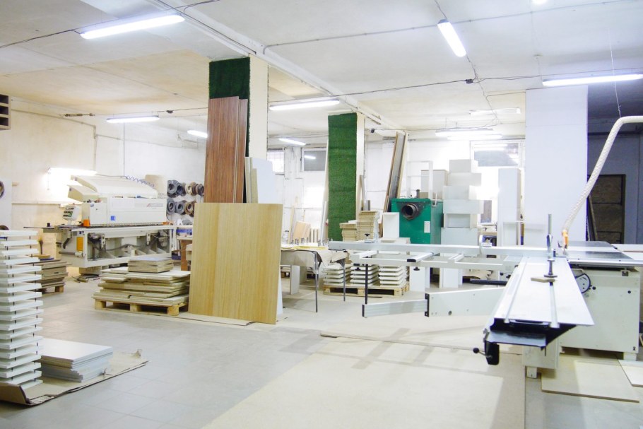 Мебельная фабрика цех