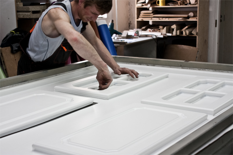 Упаковка мебельных фасадов