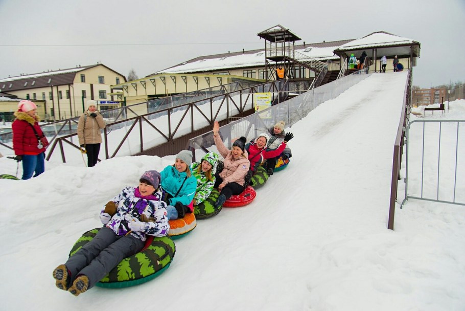 Открытый бассейн Пенза Ахуны зимой