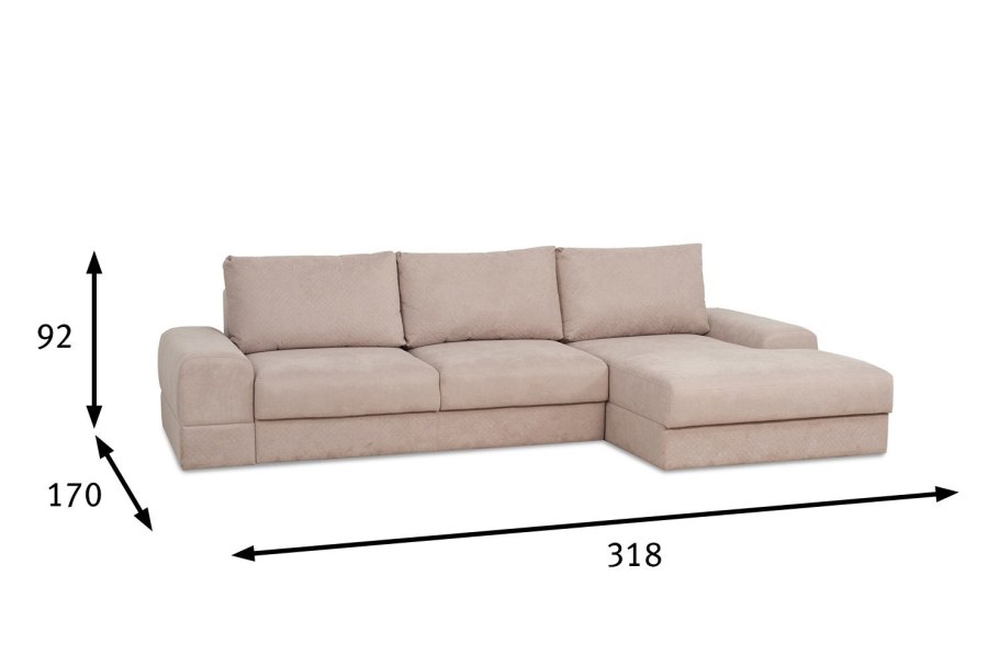 Скамья угловая со спальным местом Домино