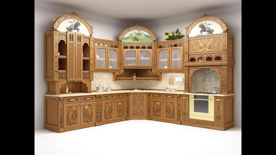 Резной кухонный гарнитур