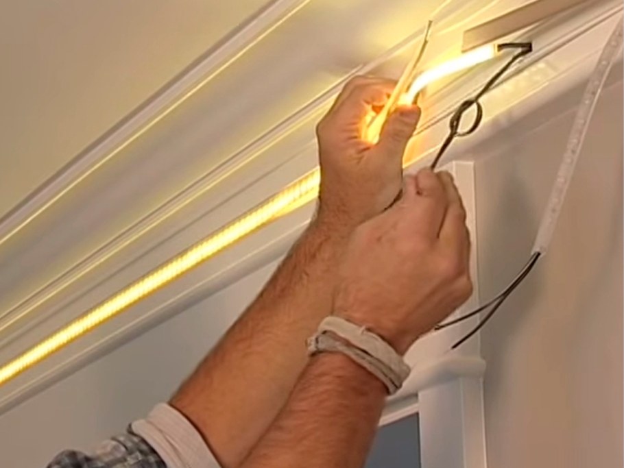 Монтаж светодиодной ленты