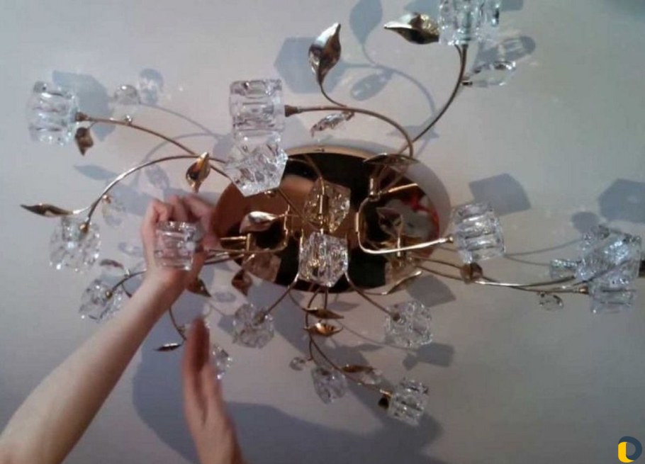 Электрика люстра