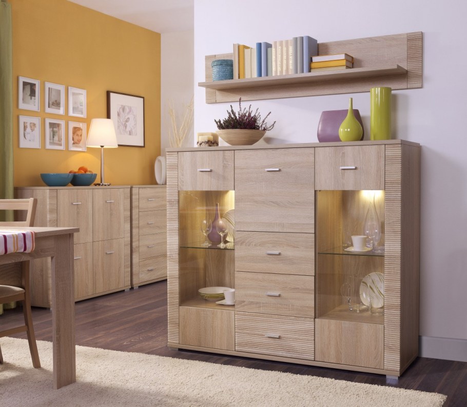 Стенка Заречье Николь дуб сонома