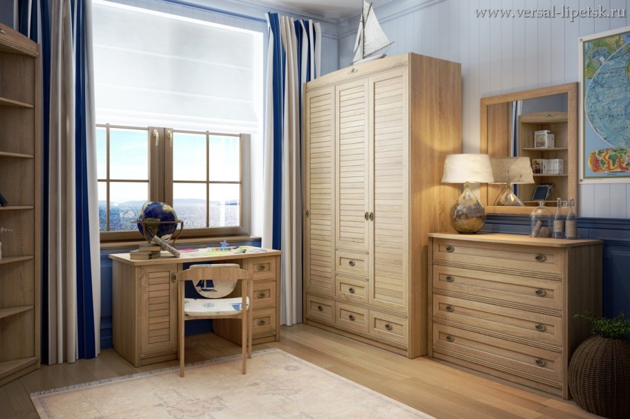 Гардеробная система Оскар дуб сонома