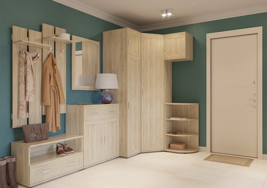 Гардеробная система Оскар дуб сонома