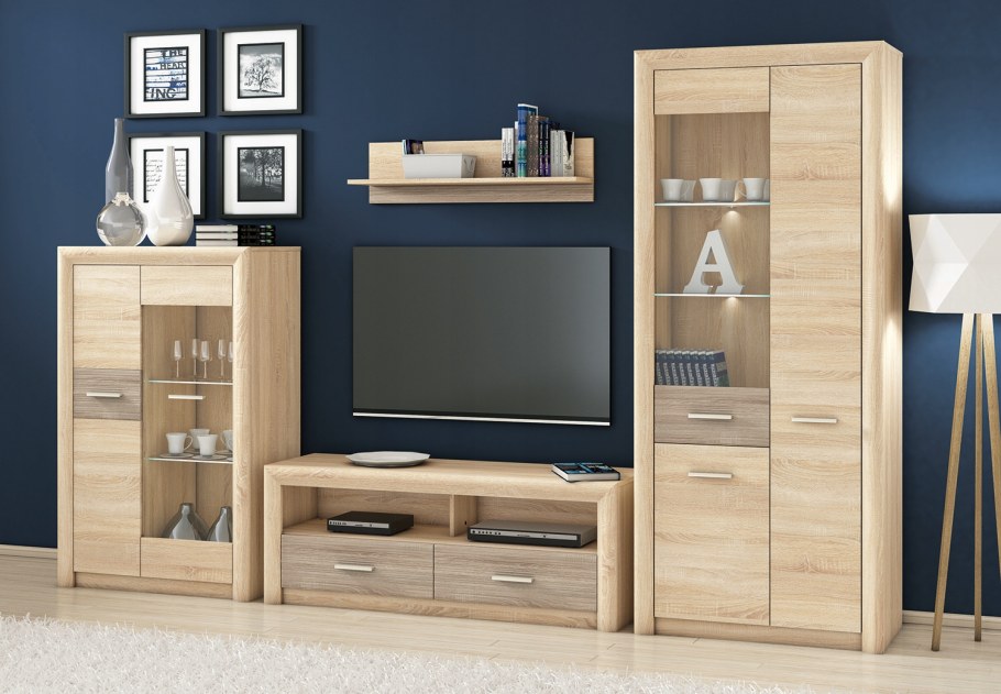 Дуб сонома светлый мебель