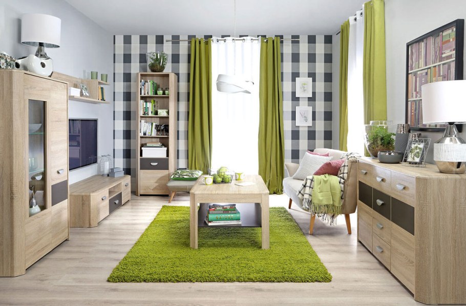 Мебель Каспиан дуб сонома