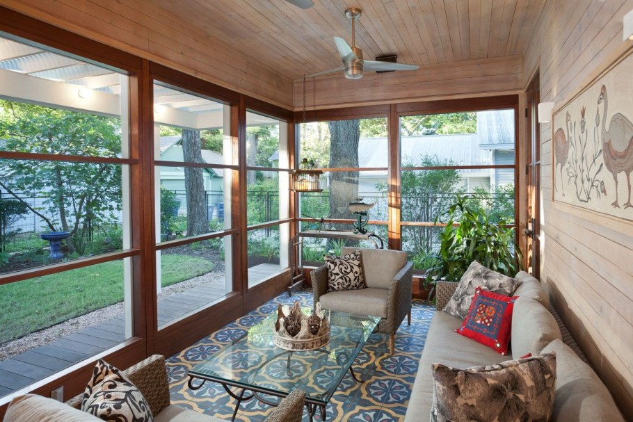 Веранда на даче