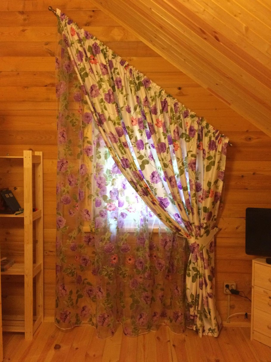 Тюль на дачу