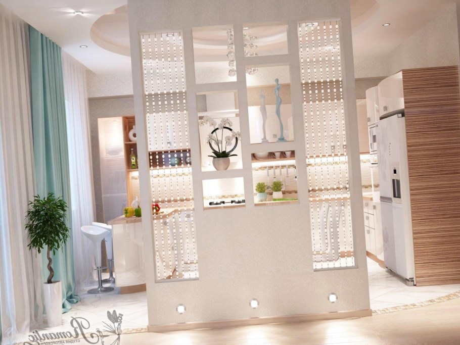 Перегородки для зонирования пространства