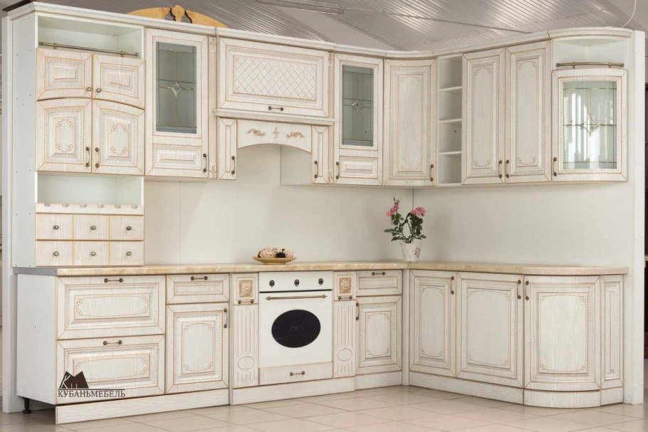 Кухня Прага угловая Кубань мебель