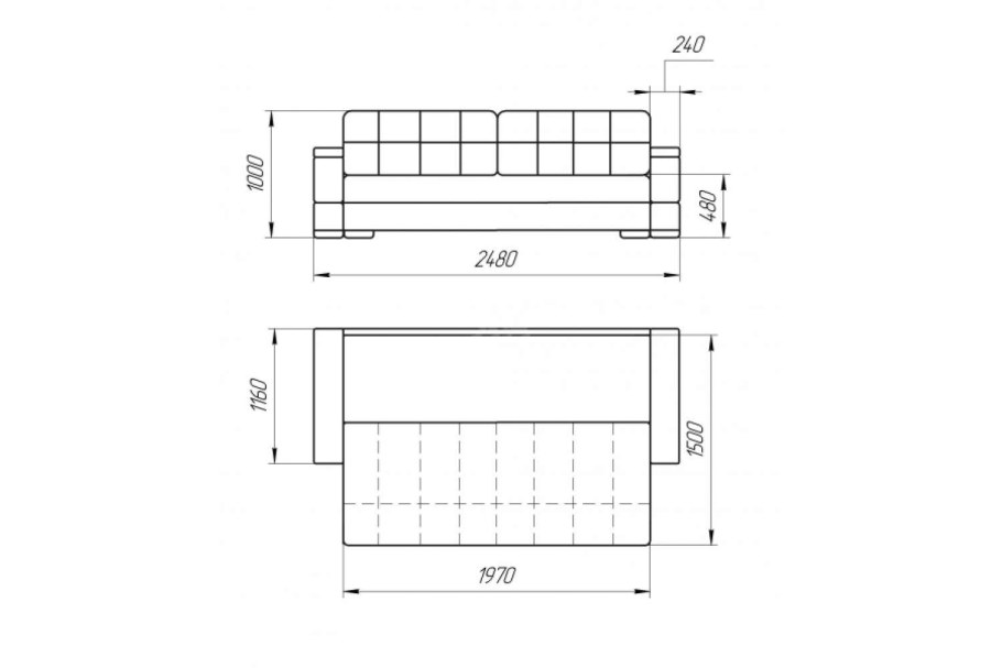 Диван Лео кит 18