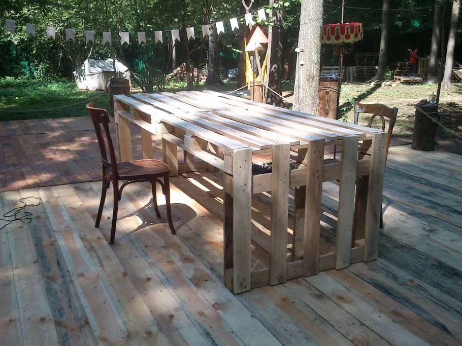 Мебель из поддонов EPAL