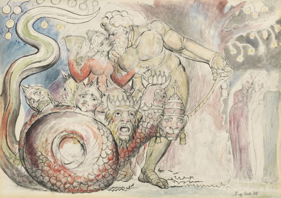 Уильям Блейк Вавилонская блудница