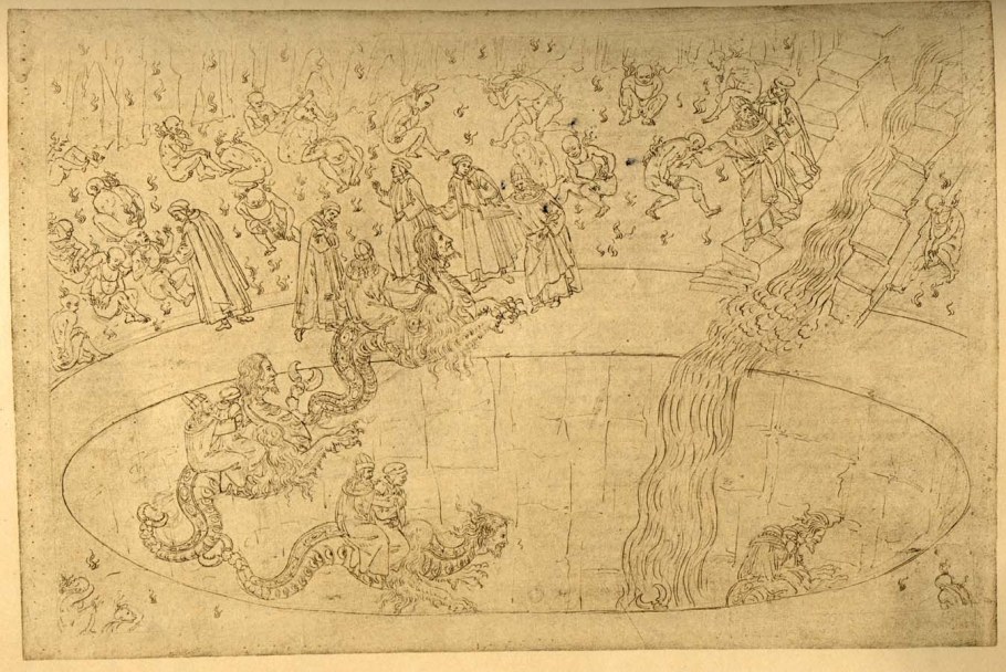 Картина Данте 9 кругов