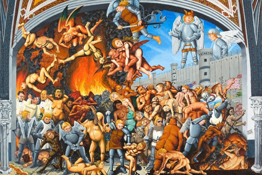 Данте и Вергилий Божественная комедия