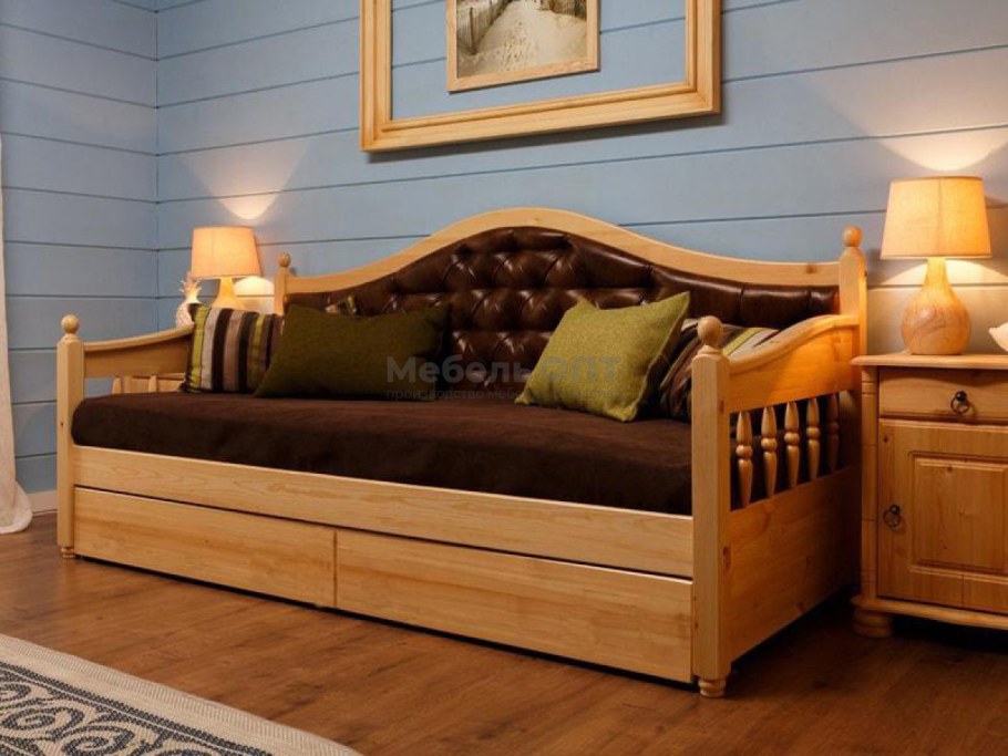 Кровать тахта мягкая f3 (Фрея)