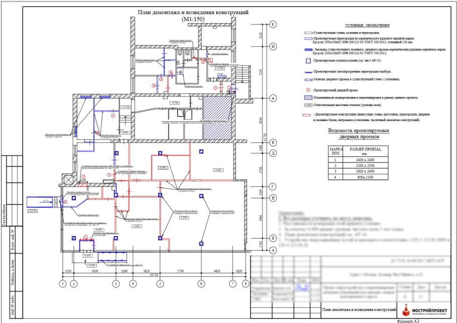 Согласование проекта перепланировки