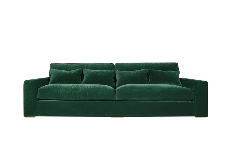 Диван New York прямой зеленый