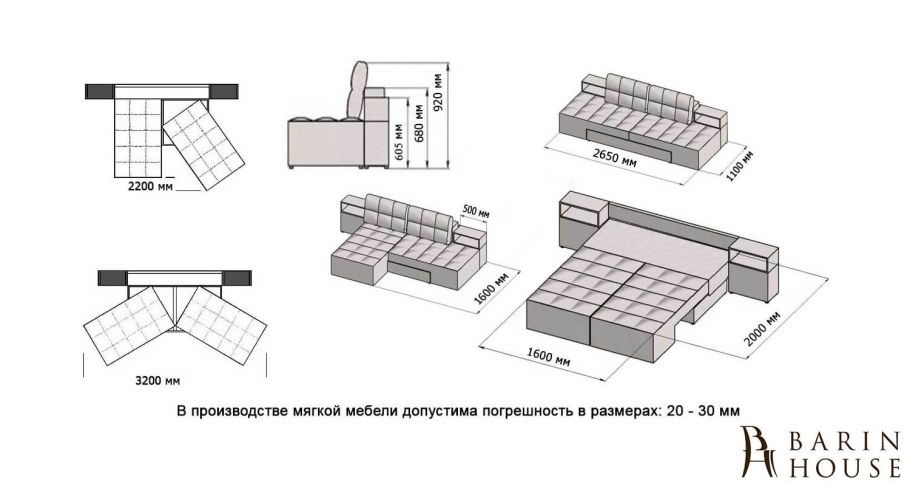 Сборка дивана
