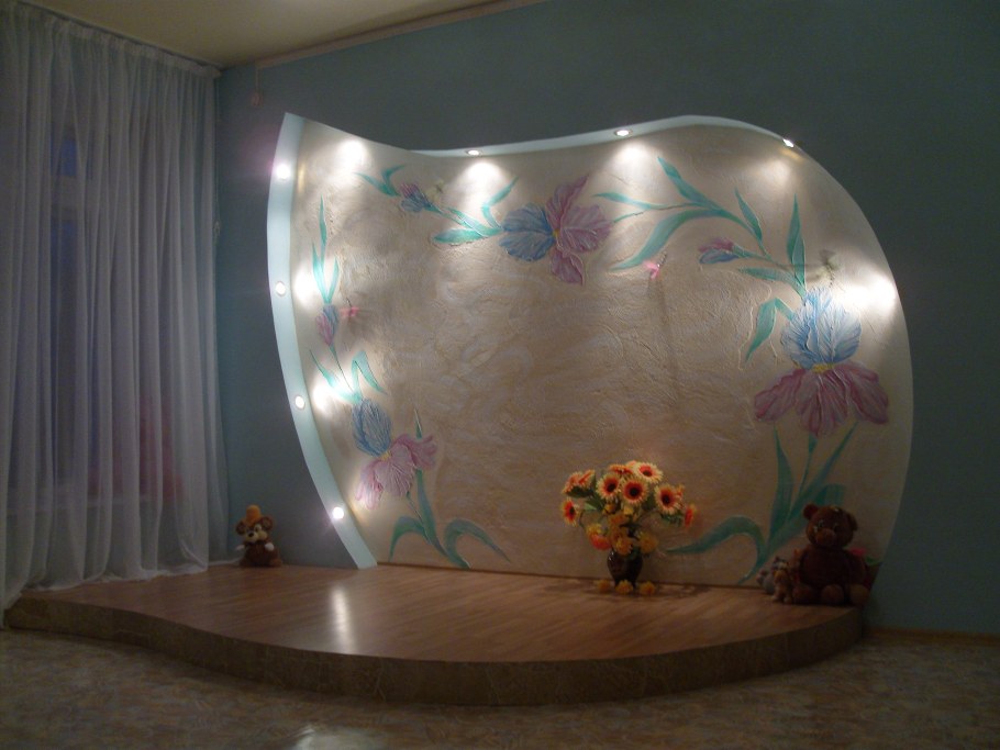 Украшение фойе в детском саду