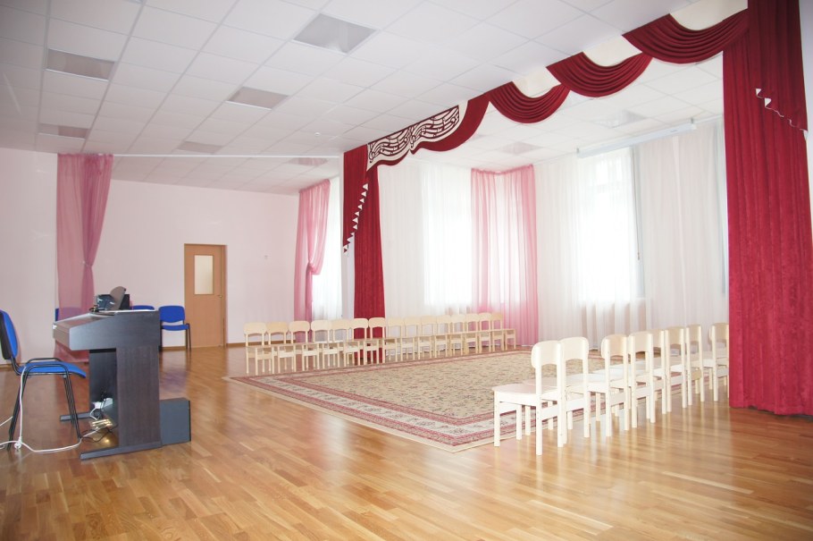Шторы в музыкальный зал