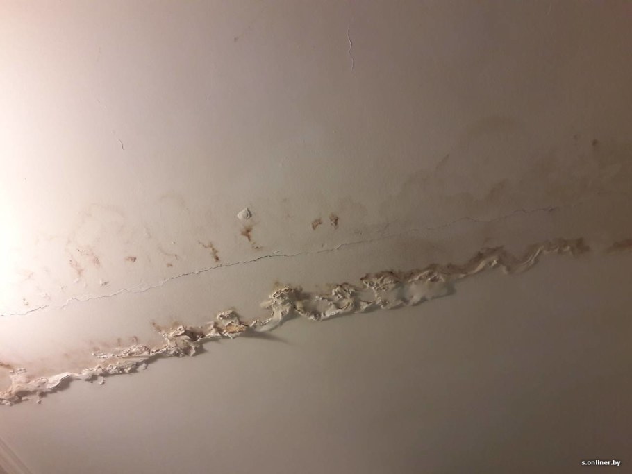 Потолок после потопа