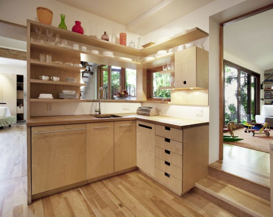 Кухня из фанеры