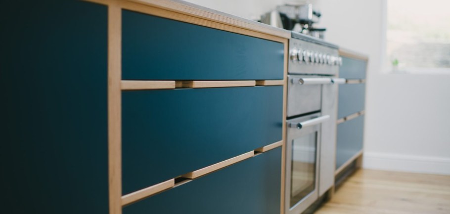 Маленькие кухни из фанеры