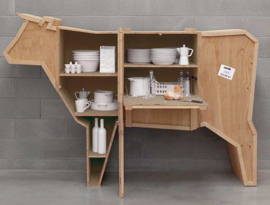 Фасады из мебельного щита для кухни