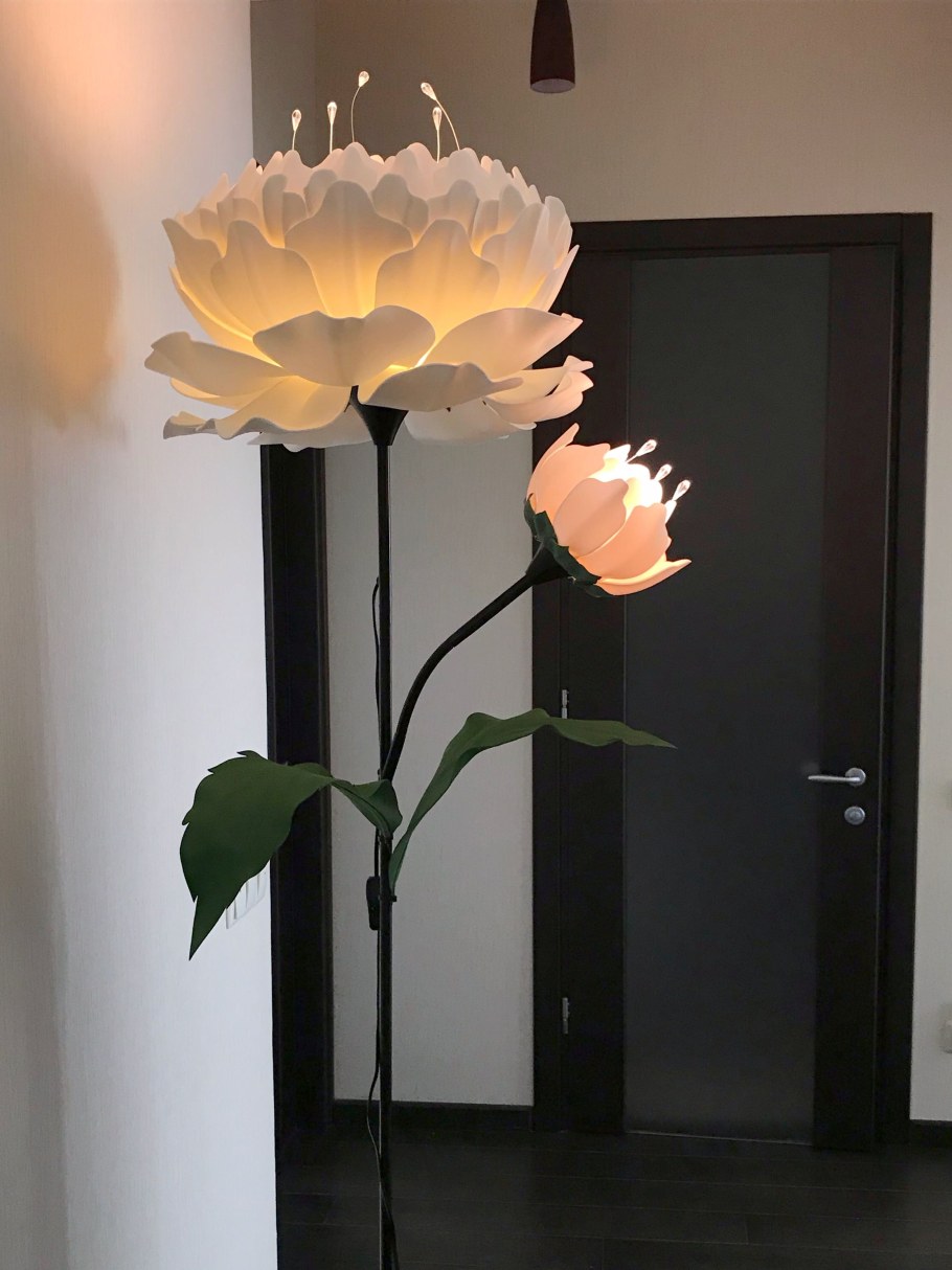 Светильник цветок