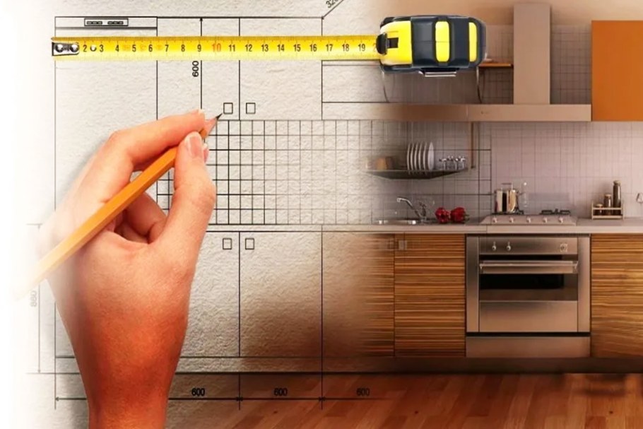 Сборка угловой кухни