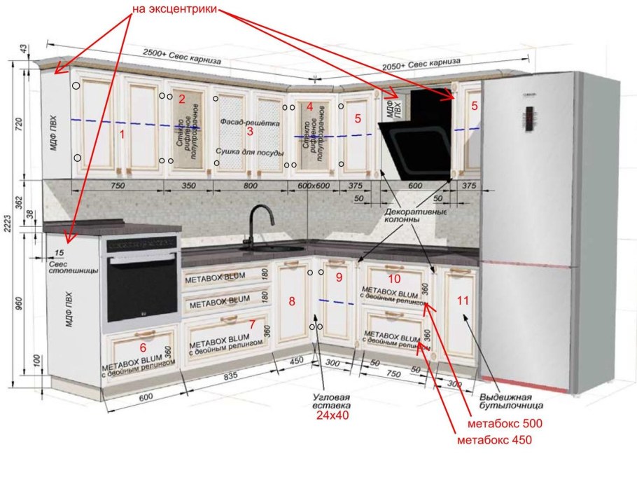 Кухонная гарнитура