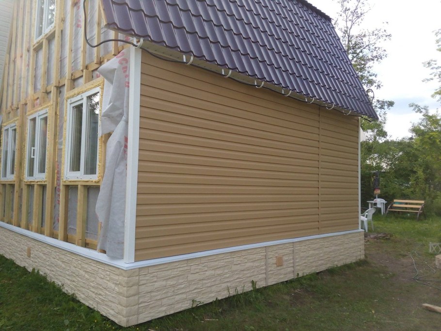 Обшивка сайдингом