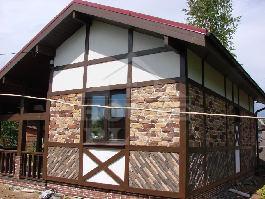 Отделка дома снаружи