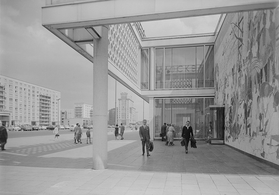 Восточный Берлин архитектура