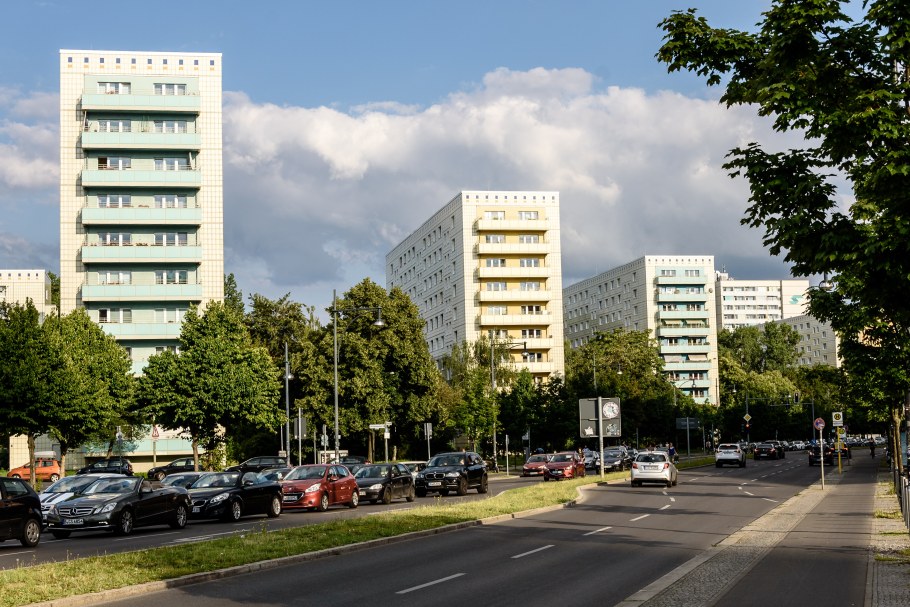 Дрезден многоэтажки