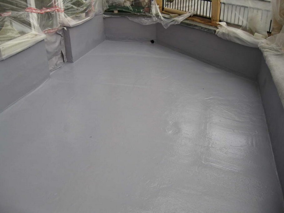 Полимерная обмазочная гидроизоляция для пола