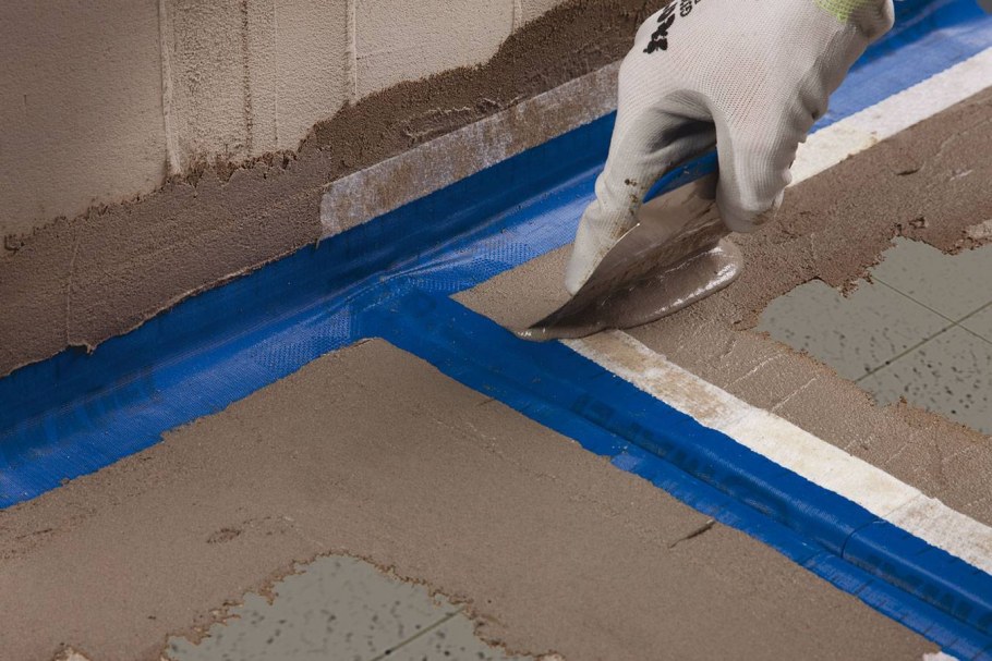 Гидроизоляция пола в ванной под плитку Кнауф