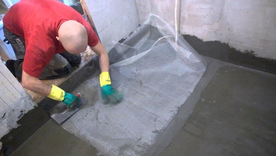 Обмазочная гидроизоляция мокрых зон в санузлах